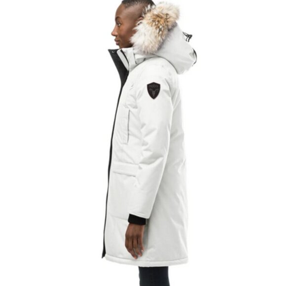 White Nobis Merideth Women's Parka - Picture 3 of 14